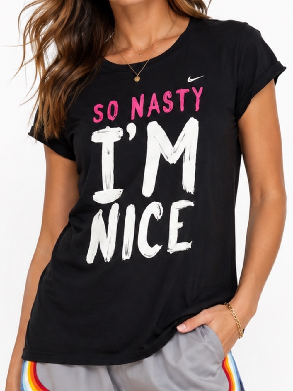 Nike “So Nasty I’m Nice” Graphic Tee